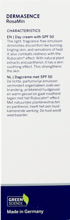 Dermasence Rosamin Day Cream Spf50 50ml 8