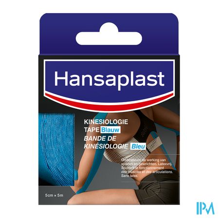 Hansaplast Bande Kinesiologie Bleue 1