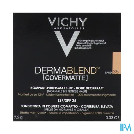 Vichy Fdt Dermablend Covermatte 35 9,5g 4