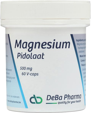 Magnesiumpidolaat V-caps 60x500mg Deba 3