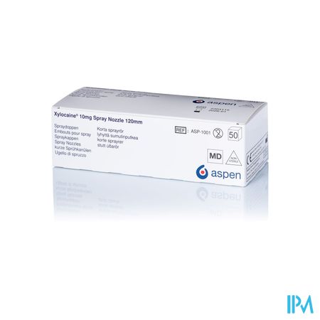 Xylocaine N/ster. Embouts/doppen 50 - 120 Mm 3
