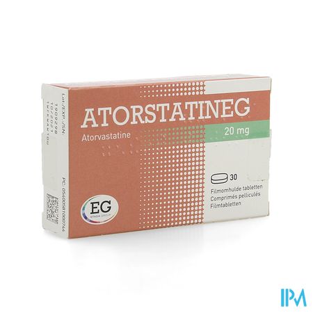Atorstatineg 20Mg Comp Pell  30 1