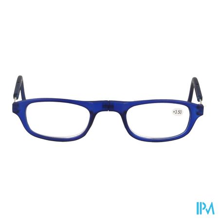 Clipyreader Lunettes +3.50 Bleu 1