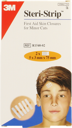 Steri-strip Hechtstrip Ster 3x 75mm 2x 5 1540p-02 1