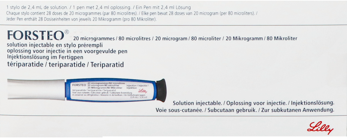 Forsteo Orifarm 20mcg/80mcl Voorgevulde Pen 1