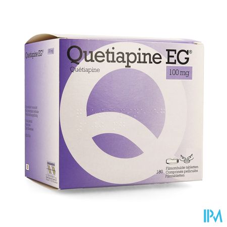 Quetiapine EG               Filmomh Tabl 180X100Mg