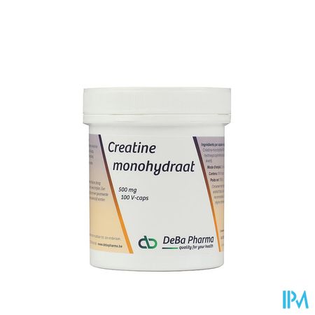 Creatine Monohydrate Caps 100x500mg Deba