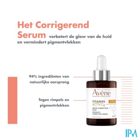 Avene Vitamine Activ Cg Corr.serum Stral Teint30ml 12