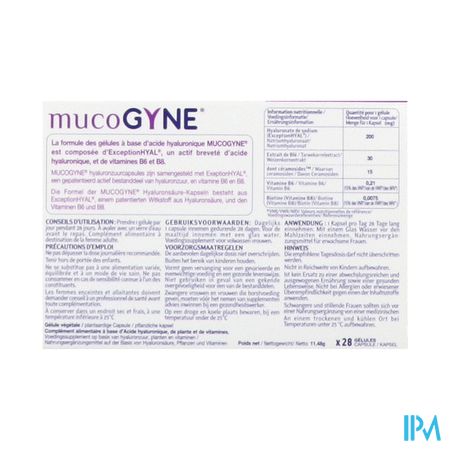 Mucogyne Caps 28 2