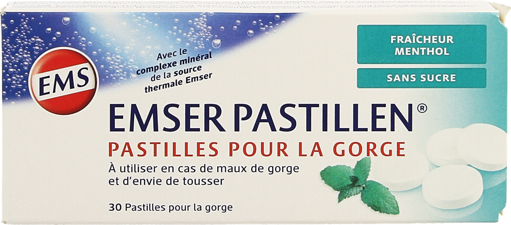 Emser Pastille Menthol Zs 30 3