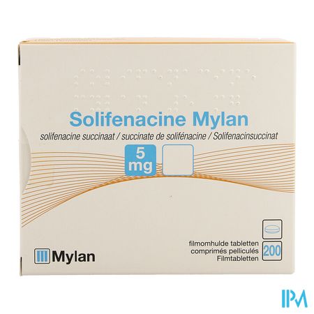 Solifenacine Viatris 5mg Comp Pell 200 1