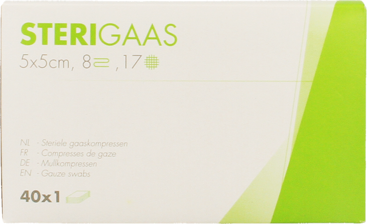 Sterigaas Kp Ster 8l 5,0x 5,0cm 40x1 5