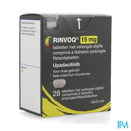 Rinvoq 15mg Liberation Prolongee Comp 28