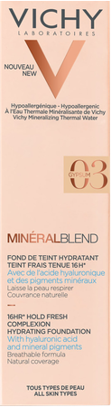 Vichy Mineralblend Fdt Gypsum 03 30ml 2