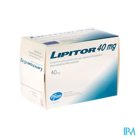 Lipitor 40mg Tabl 84