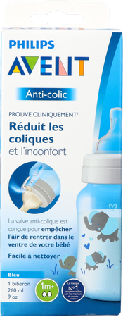 Philips Avent A/colic Biberon 260ml Blue SCF821/15 1