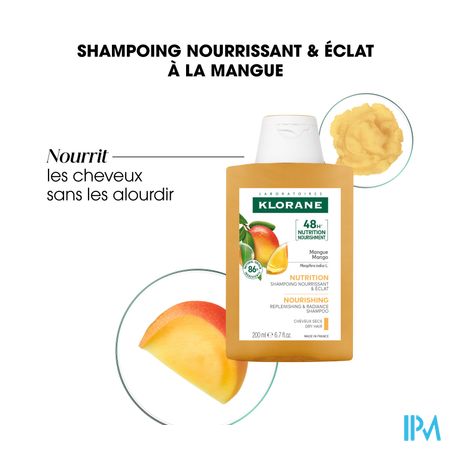Klorane Capil. Sh Mangue 200ml Nf 12