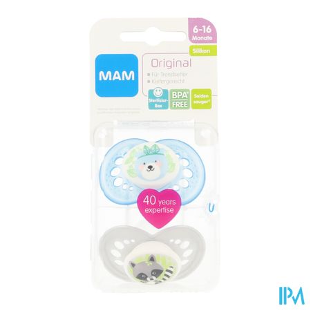 Mam Fopspeen Original +6m Jongen 1