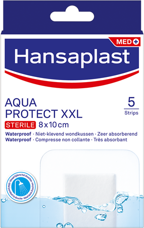 Hansaplast Aqua Prot. Strips Xxl 5 5