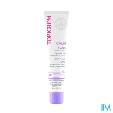 Topicrem Calm+ Fluide Apaisant 40ml 1
