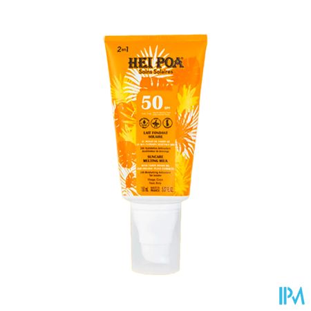 Hei Poa Lait Fondant Solaire Corps Ip50 Tube 150ml 1