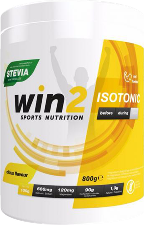 Win2 Isotonic Citrus Pdr 800g 1