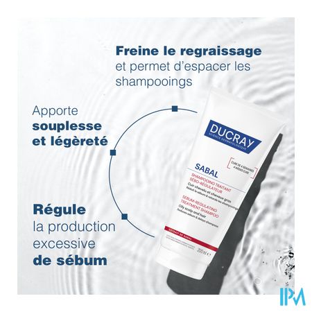 Ducray Sabal Sh Talgregulerende Verzorg. 200ml 10