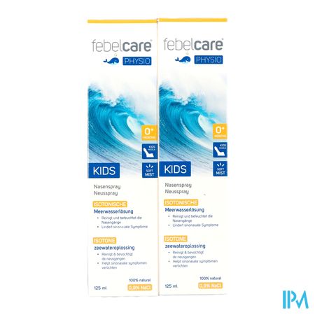 Febelcare Physio Spray Iso Kids 125ml 2e 1/2 Prijs 3