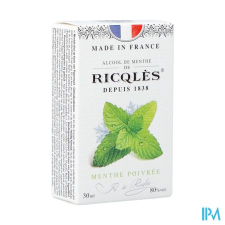 Ricqles Alcool De Menthe Fl 3cl