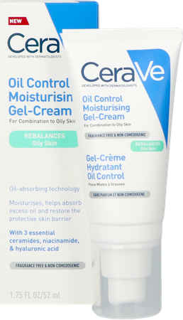 Cerave Gel-creme Hydratant Oil Control Tube 52ml 7