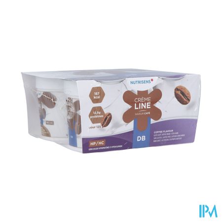 NUTRISENS CREMELINE HP/HC SL KOFFIE 4X12