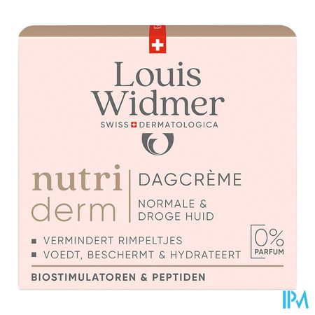 Widmer Nutriderm Dagcrème Zonder Parfum 50ml 1