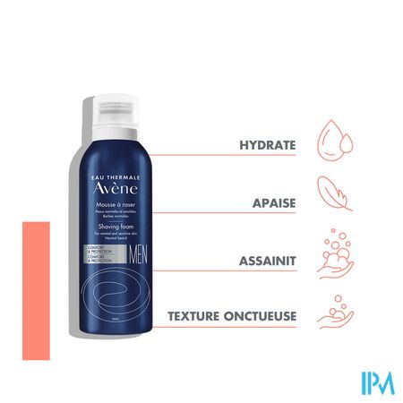 Avene Men Mousse Raser 200ml 5