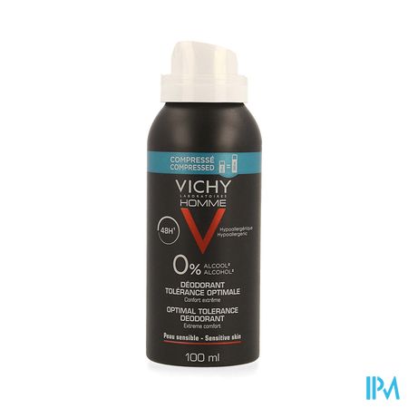 Vichy Homme Deo Aero Optimale Tolerantie 48h 100ml