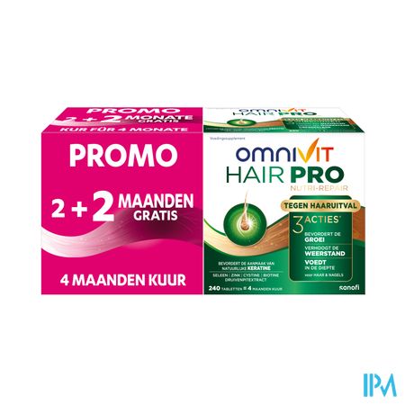 Omnivit Hair Pro Nutri Repair Comp 120+120 Promo