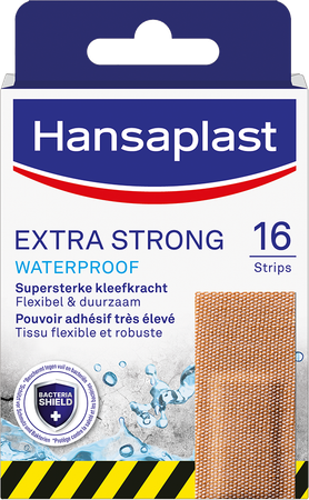 Hansaplast Extra Strong Waterproof Strips 16 4