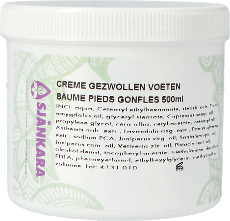 Sjankara Creme Gezwollen Voet 500ml 1
