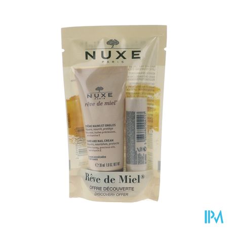 Nuxe Reve De Miel Lipstick Hydra 4g + Handcr 30ml