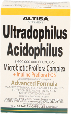 Altisa Ultradophil.acidoph.+inuline Adv. V-caps 60 2