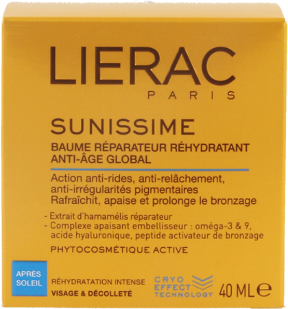 Lierac Sunissime Baume Reparateur Rehydra Pot 40ml 9