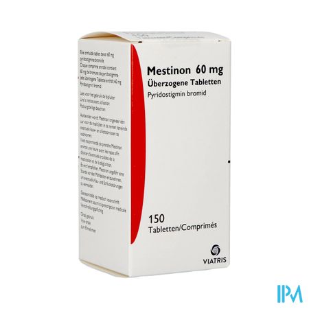 Mestinon Drag 150 X 60mg