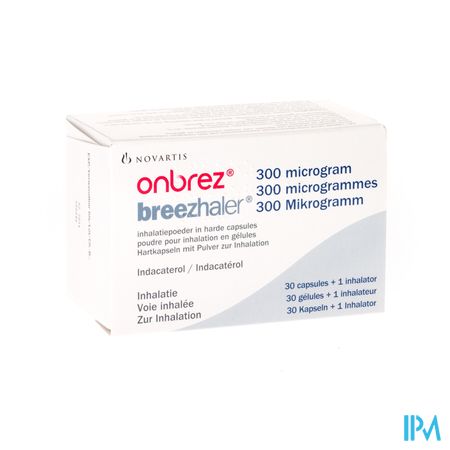 Onbrez Breezhaler 300 Mcg Inhal Poeder Caps 30