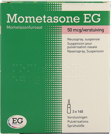 Mometasone EG 50Mcg Susp Neusspray 3 X 140 1