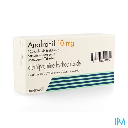 Anafranil 10mg Filmomh Tabl 120 X 10mg