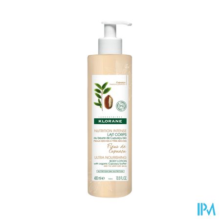 Klorane Corps Lait Cupuacu 400ml