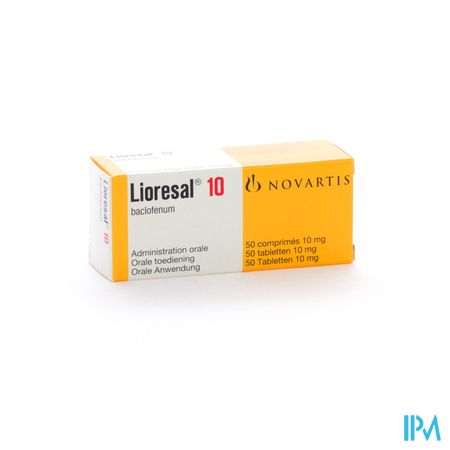 Lioresal Comp 50 X 10mg 1