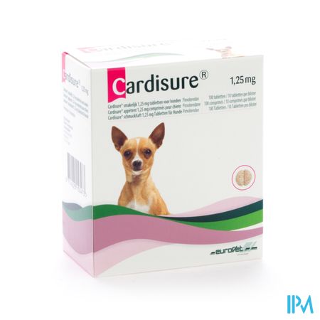 Cardisure Appetent 1,25mg Comp Chien 100x1,25mg 1
