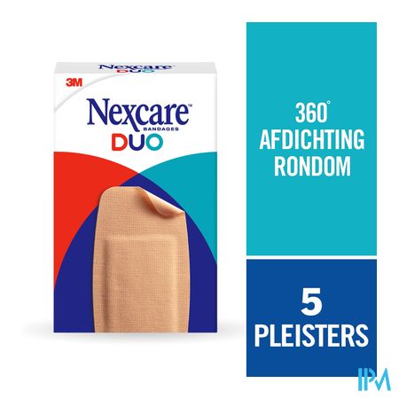 Nexcare 3m Duo Pleister Maxi 51x102mm 5 23