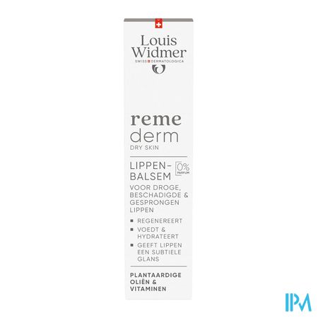 Widmer Remederm Lippenbalsem Zonder Parfum 15ml 1