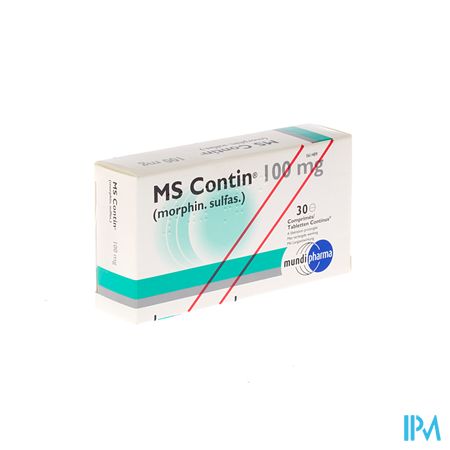 Ms Contin Comp 30x100mg